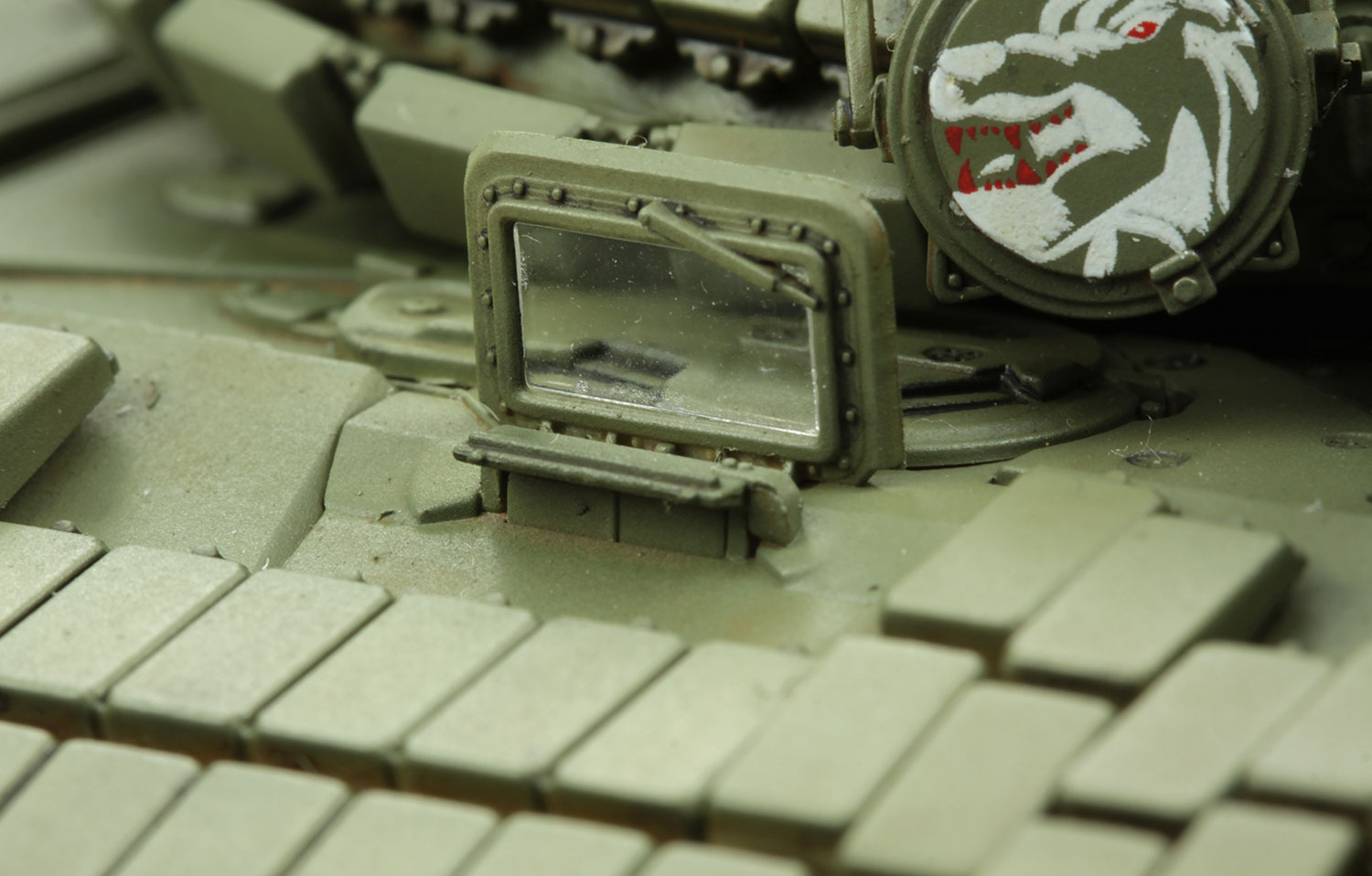 俄罗斯T-72B1主战坦克