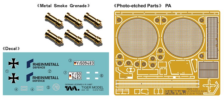 1/35 现代德国豹2主战坦克革命2型