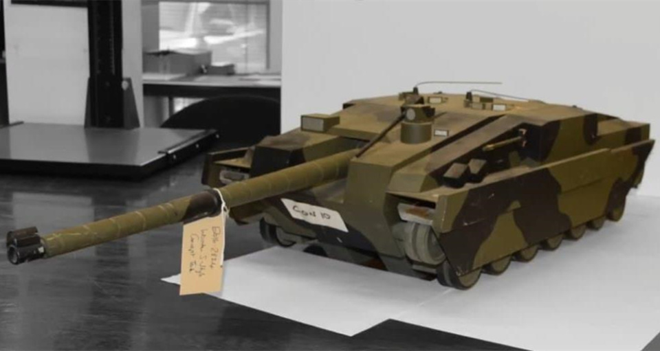 英国最后的重型突击炮—奇美拉主战坦克