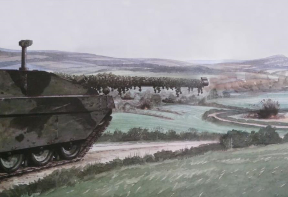 英国最后的重型突击炮—奇美拉主战坦克