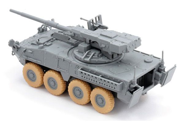 1/72 美国陆军 M1128 斯崔克 105mm轮式机动火炮 MGS