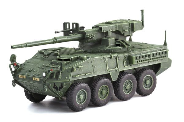 1/72 美国陆军 M1128 斯崔克 105mm轮式机动火炮 MGS