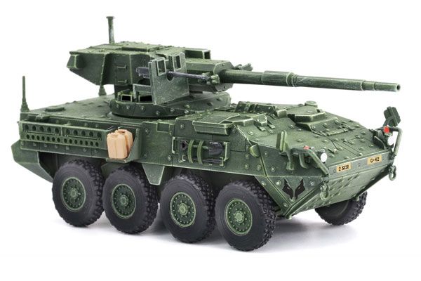 1/72 美国陆军 M1128 斯崔克 105mm轮式机动火炮 MGS
