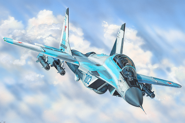 编号：81787 1/48 军用飞机系列 俄罗斯MiG-35战斗机