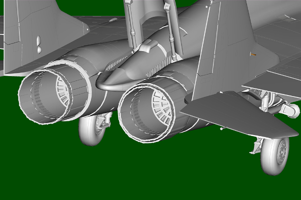 编号：81787 1/48 军用飞机系列 俄罗斯MiG-35战斗机